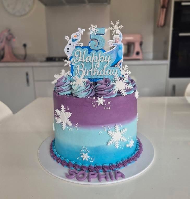 Frozen Cake Topper