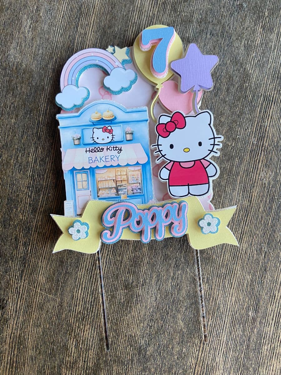 Hello Kitty Cake Topper